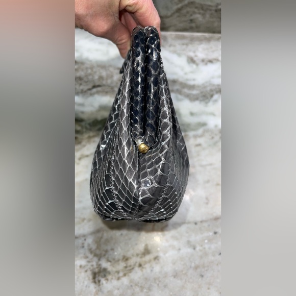 Vintage Ande Snakeskin Clutch Crossbody - Picture 8 of 12